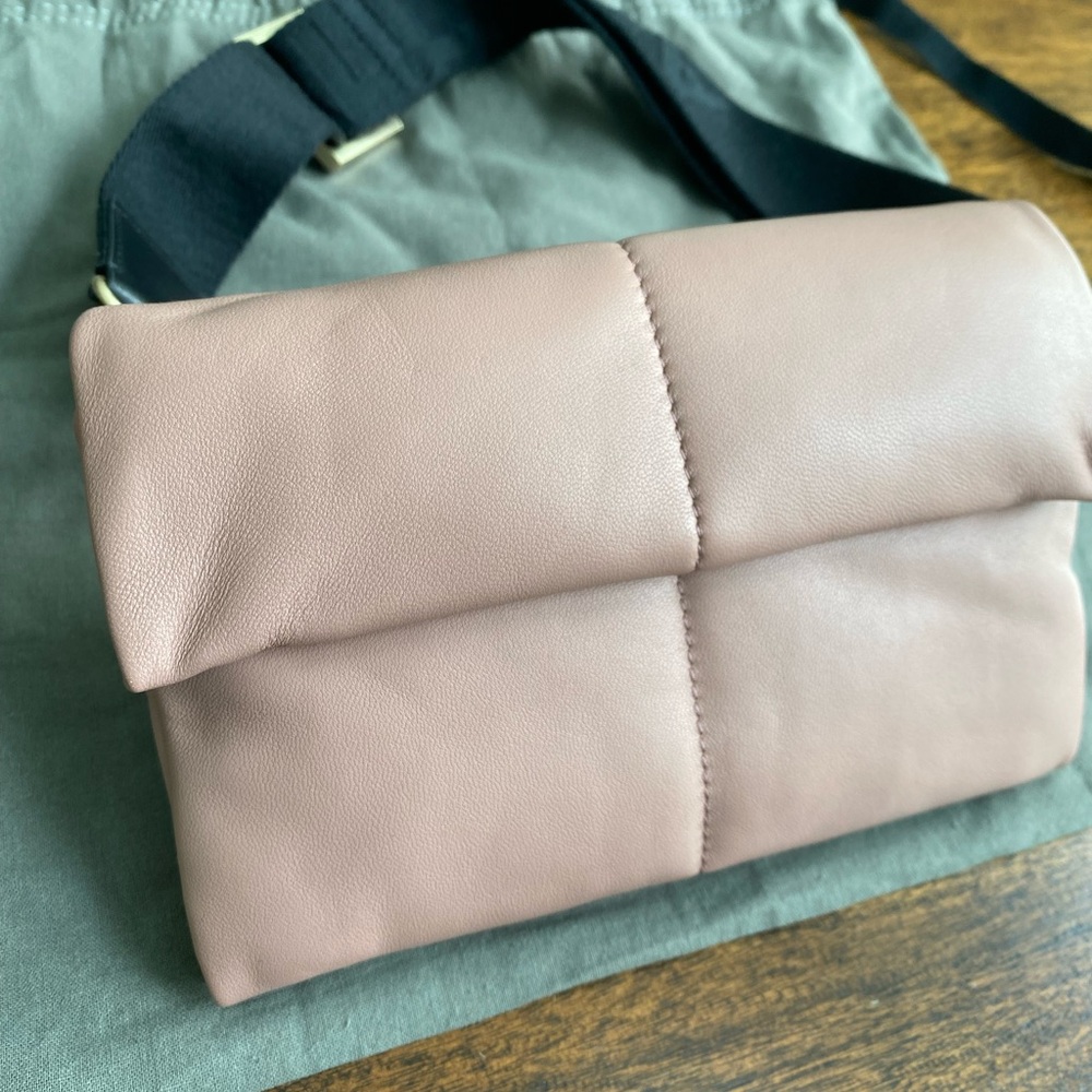 ALL SAINTS NWT quilted crossbody purse
